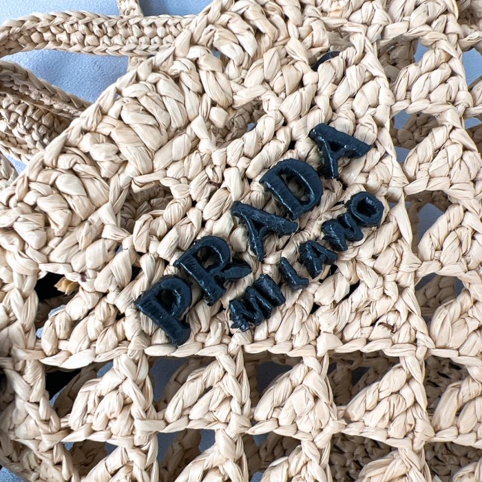 Crochet tote bag“18*18*11CM”-059=