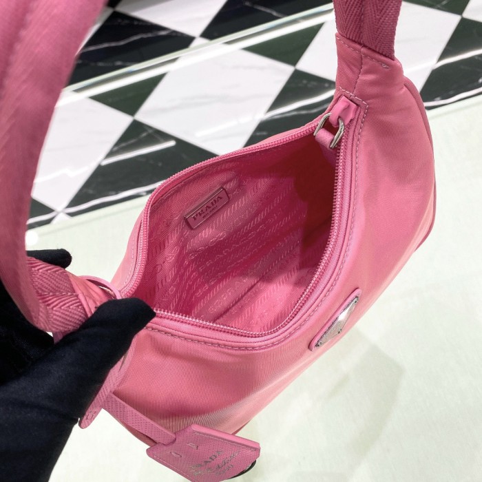 Re-Edition 2005 Re-Nylon And Saffiano Mini Bag“22*17*6CM”-054=
