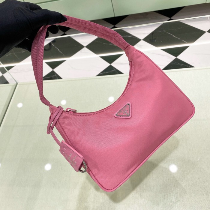 Re-Edition 2005 Re-Nylon And Saffiano Mini Bag“22*17*6CM”-054=
