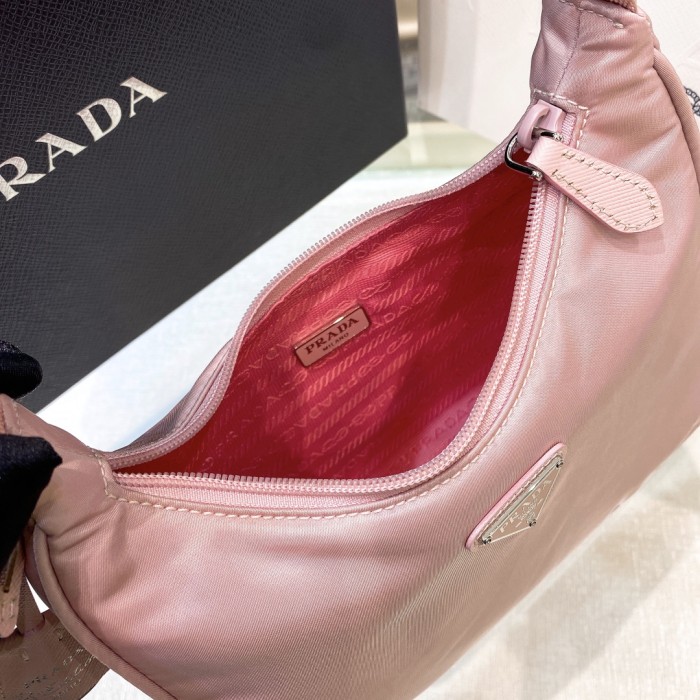 Re-Edition 2005 Re-Nylon And Saffiano Mini Bag“22*17*6CM”-054=