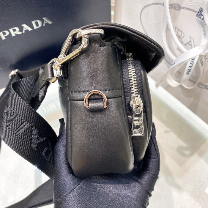 Pocket Logo-Strap Crossbody Bag“23*12.5*6.5CM”-088=