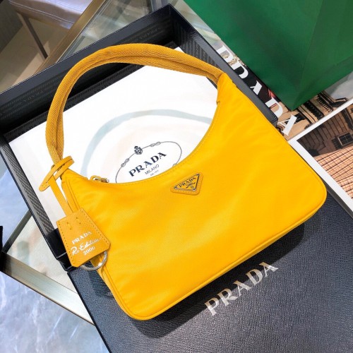Re-Edition 2005 Re-Nylon And Saffiano Mini Bag“22*17*6CM”-054=