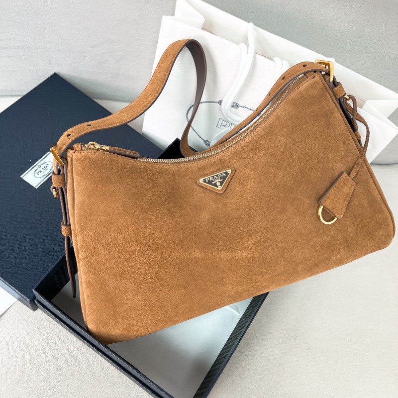 Aimèe Medium Suede Shoulder Bag“39*24*11.5CM”-0811=
