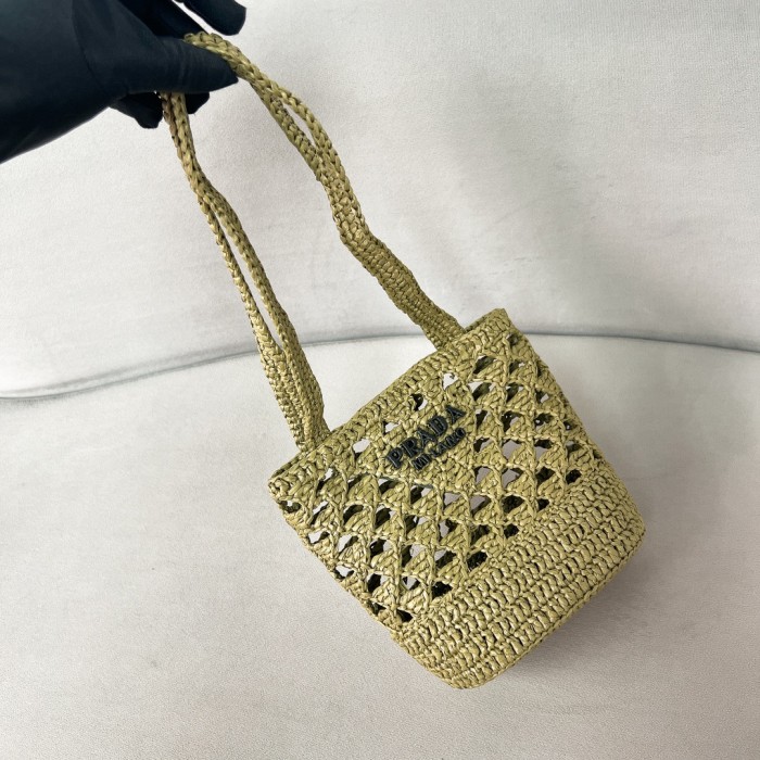 Crochet tote bag“18*18*11CM”-059=