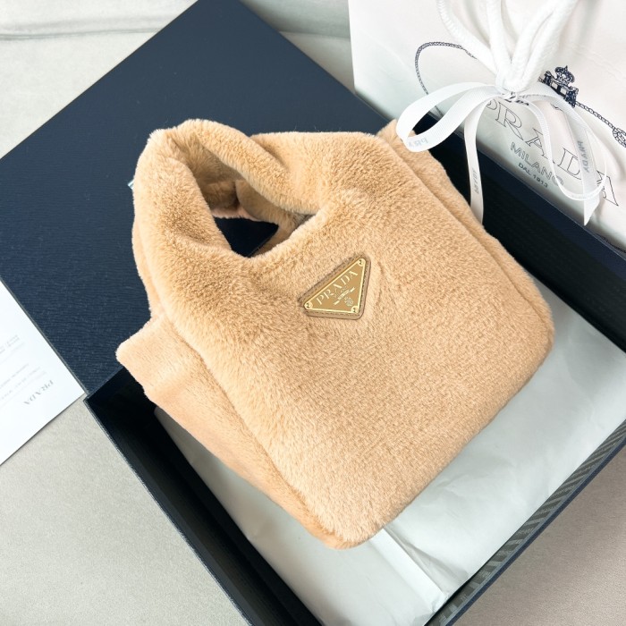 Suede Tote Bag“18*15.5*10CM”-088=