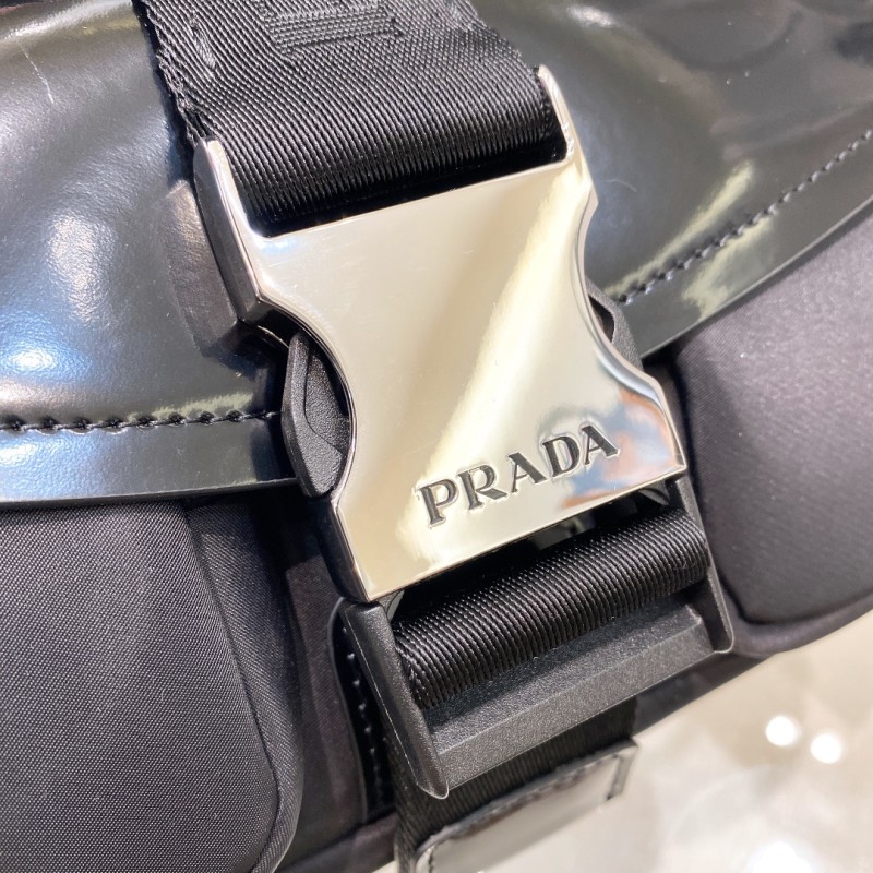 Pocket Logo-Strap Crossbody Bag“23*12.5*6.5CM”-088=