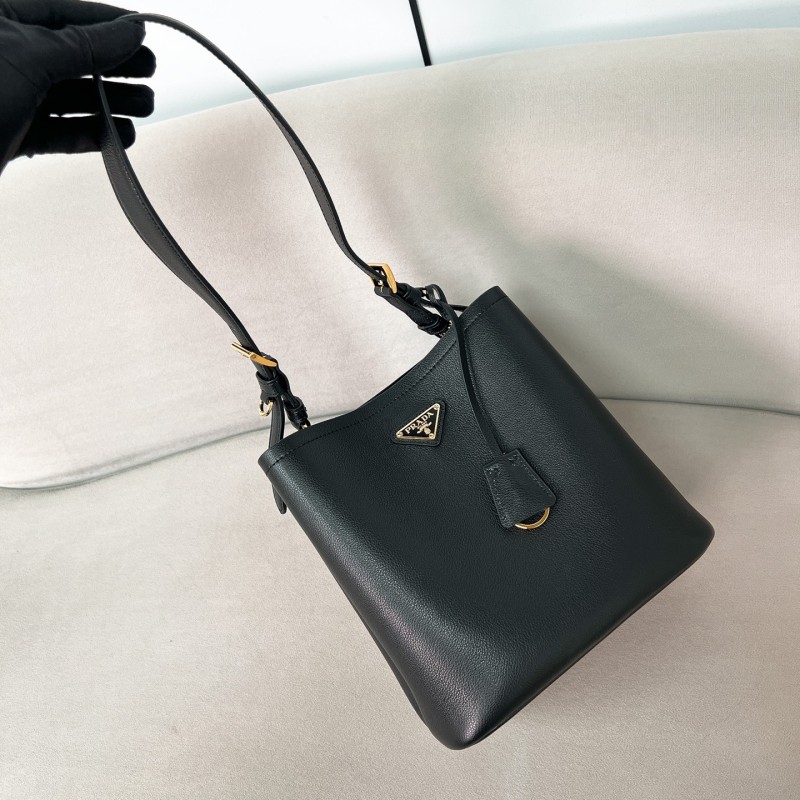 Medium Leather Bag“22.5*21.5*13CM”-0801=
