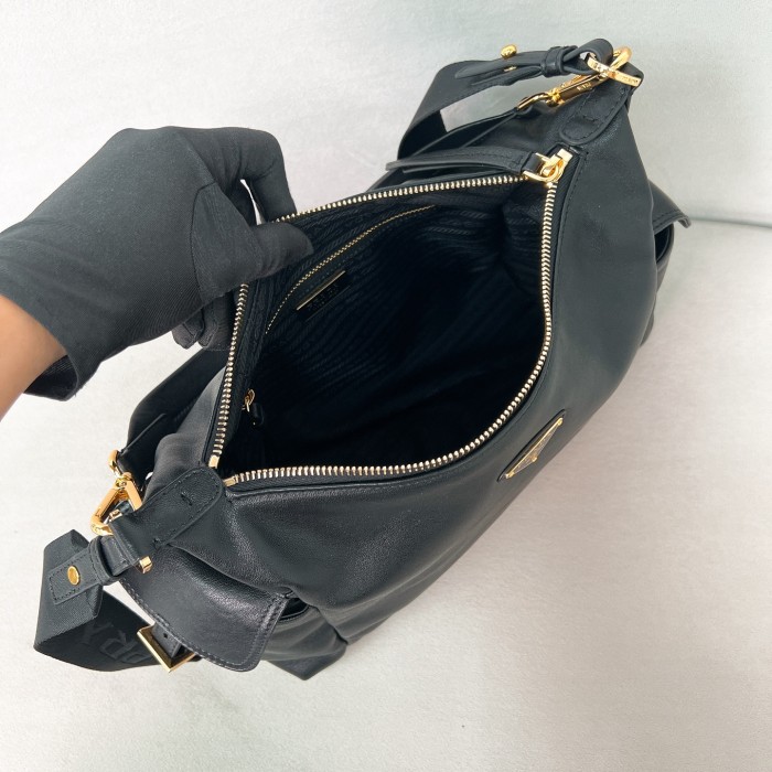 Explore large leather bag“32*22*11.5CM”-0811=