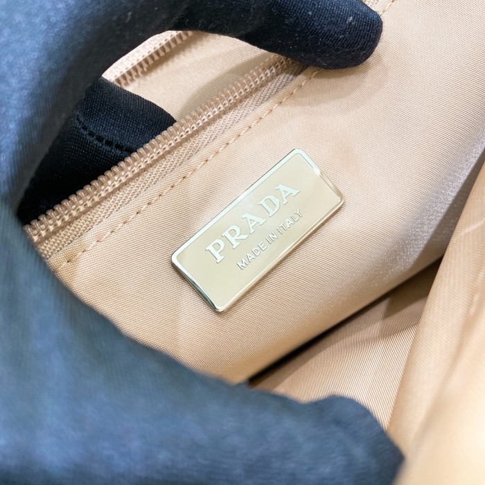 Padded Re-Nylon Shoulder Bag“36*28*14CM”-0801=