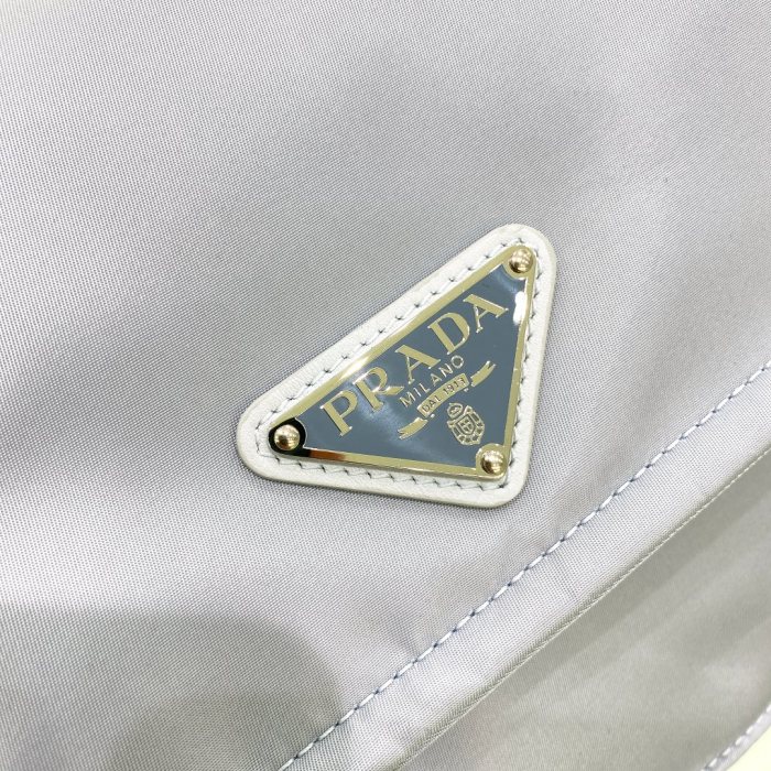 Padded Re-Nylon Shoulder Bag“23*16*11CM”-088=