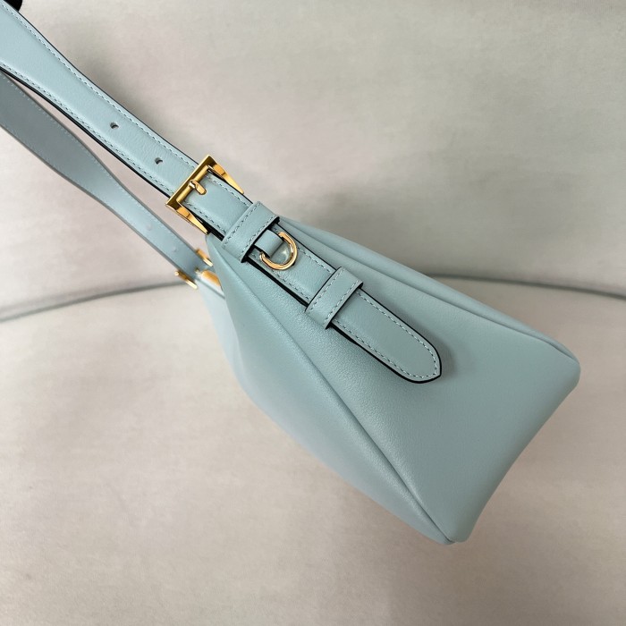 Aimée Medium Leather Shoulder Bag“31*18*10CM”-0801=