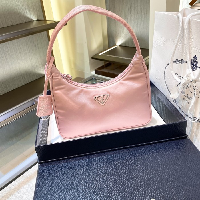 Re-Edition 2005 Re-Nylon And Saffiano Mini Bag“22*17*6CM”-054=