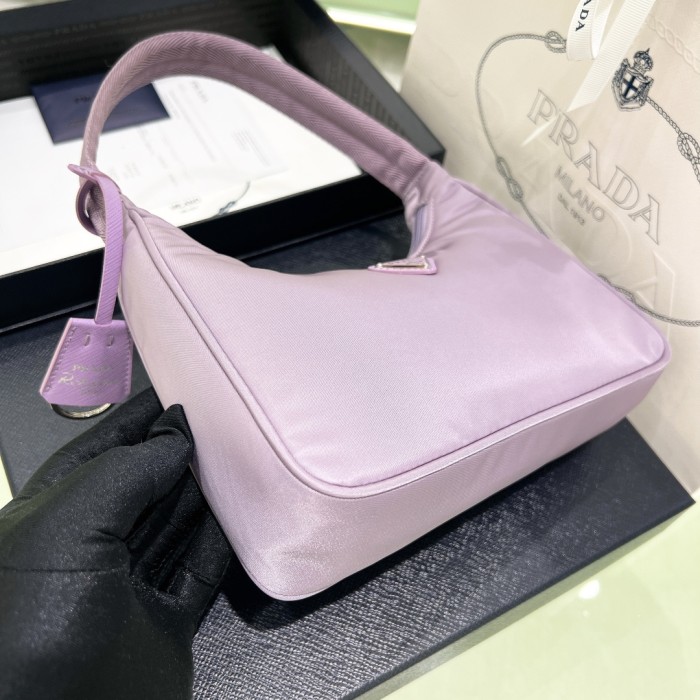 Re-Edition 2005 Re-Nylon And Saffiano Mini Bag“22*17*6CM”-054=