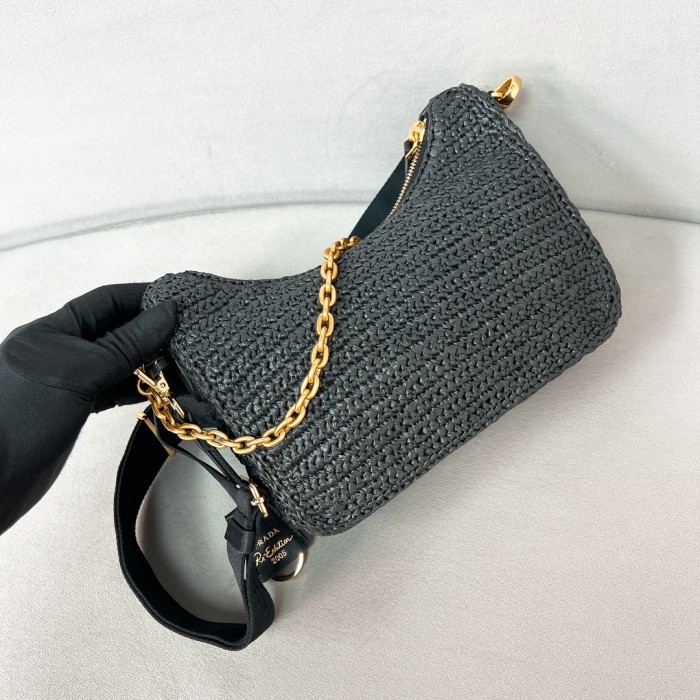 Re-Edition 2005 Crochet Bag“22*18*6.5CM”-0811=