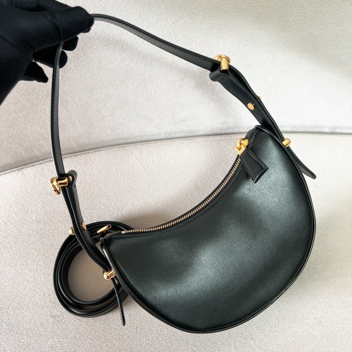 Arque Leather Shoulder Bag“18*16*5CM”-059=