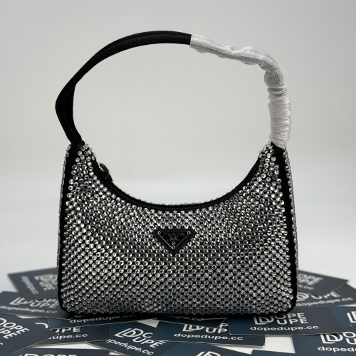 Re-Edition 2000 Crystal Mini Bag“22*18*6.5CM”-006