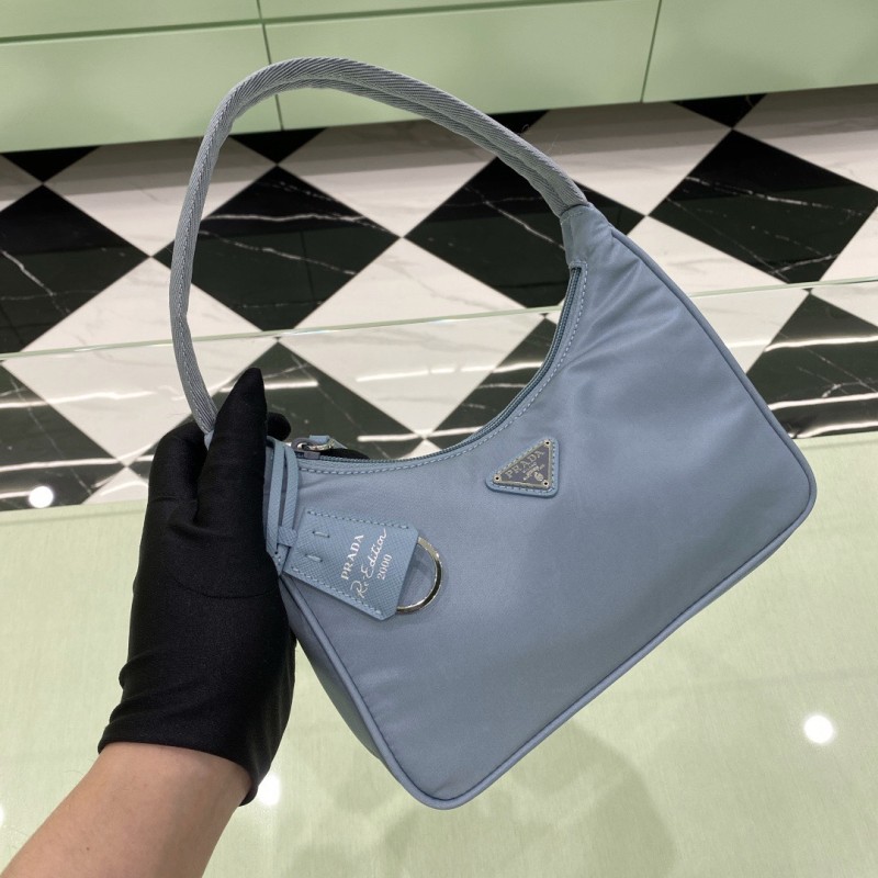 Re-Edition 2005 Re-Nylon And Saffiano Mini Bag“22*17*6CM”-054=