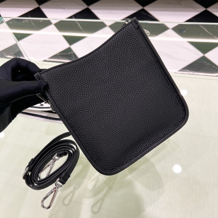 Leather Shoulder Bag“20*19*6CM”-089=