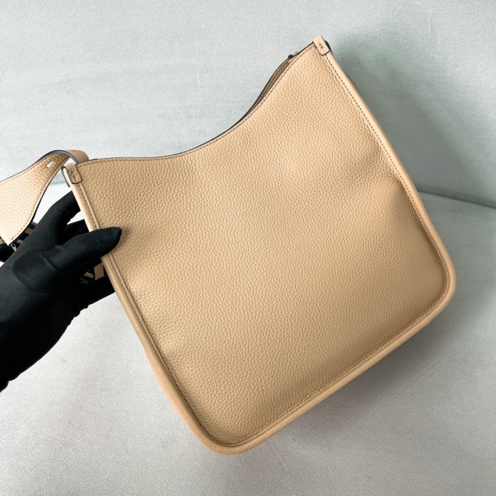 Medium Leather Bag“30*28*12”-0801=