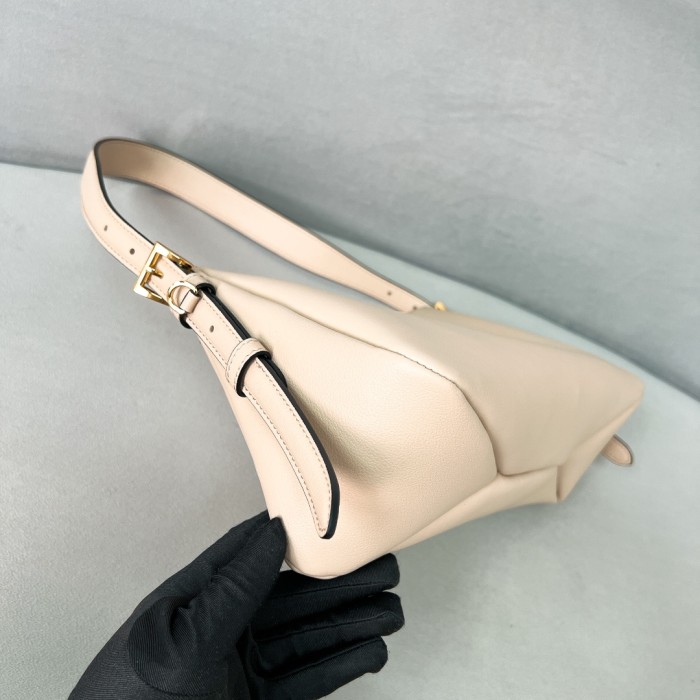 Aimée Leather Shoulder Bag“31*18*10CM”-0801=