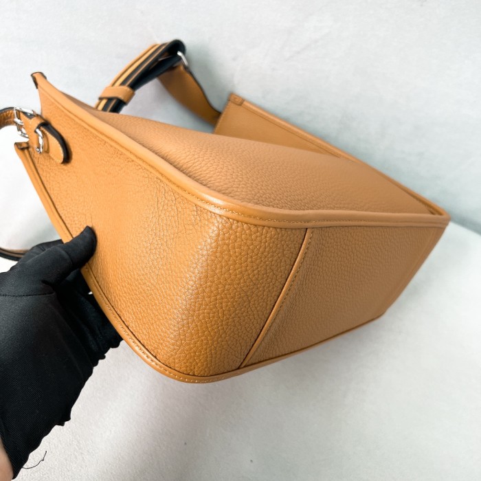 Medium Leather Bag“30*28*12”-0801=