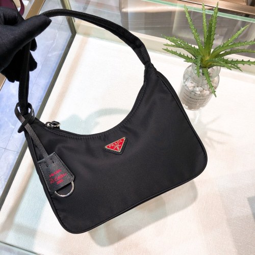 Re-Edition 2005 Re-Nylon And Saffiano Mini Bag“22*17*6CM”-054=