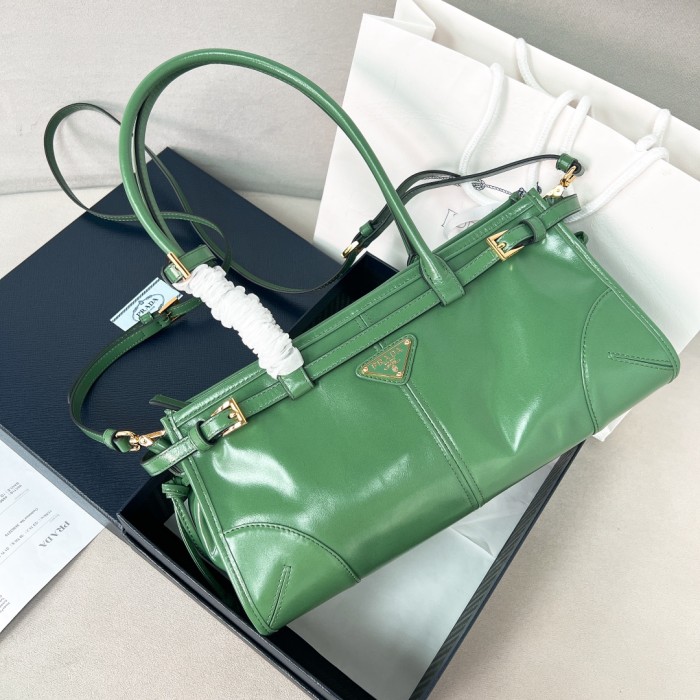 Bonnie medium leather handbag“32*15.5*12CM”-0811=