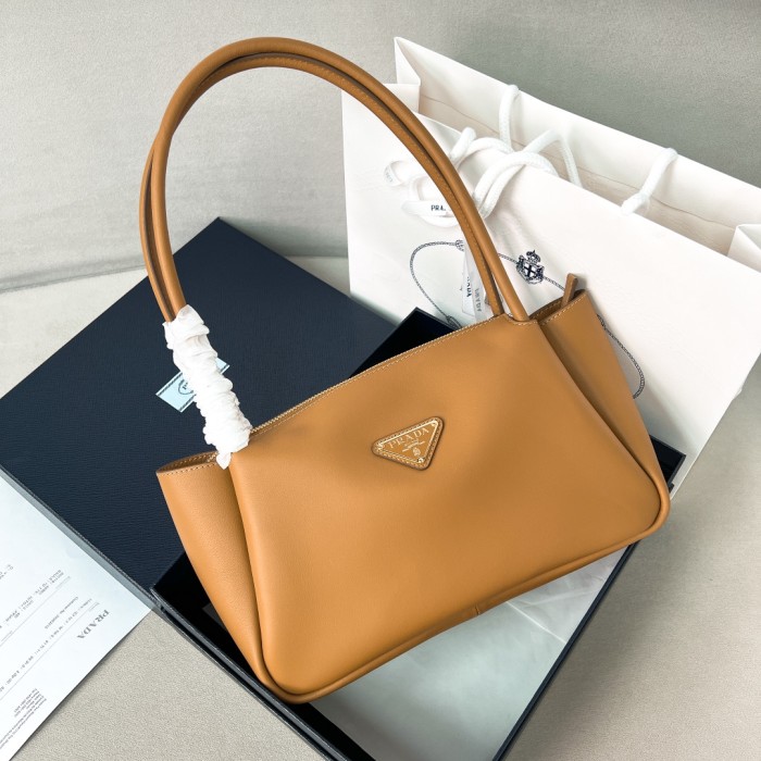 Darling Medium Leather Shoulder Bag“28*18*11CM”-0801=