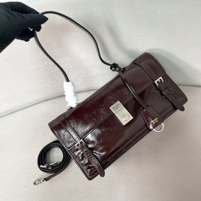 Leather Shoulder Bag“32*16.5*10CM”-0811=