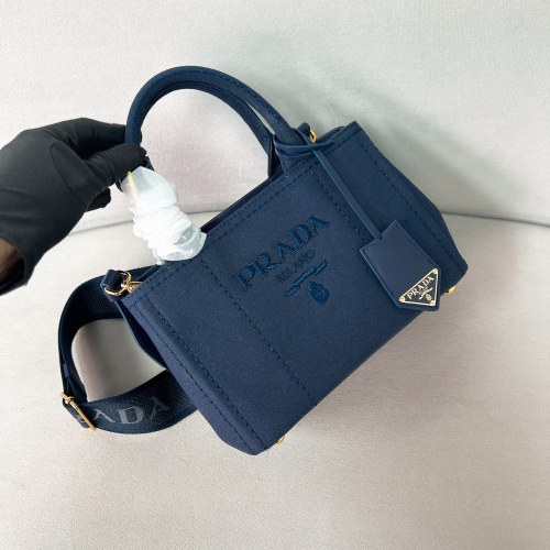 Jardinière cotton canvas mini handbag“22*15*13CM”-088=