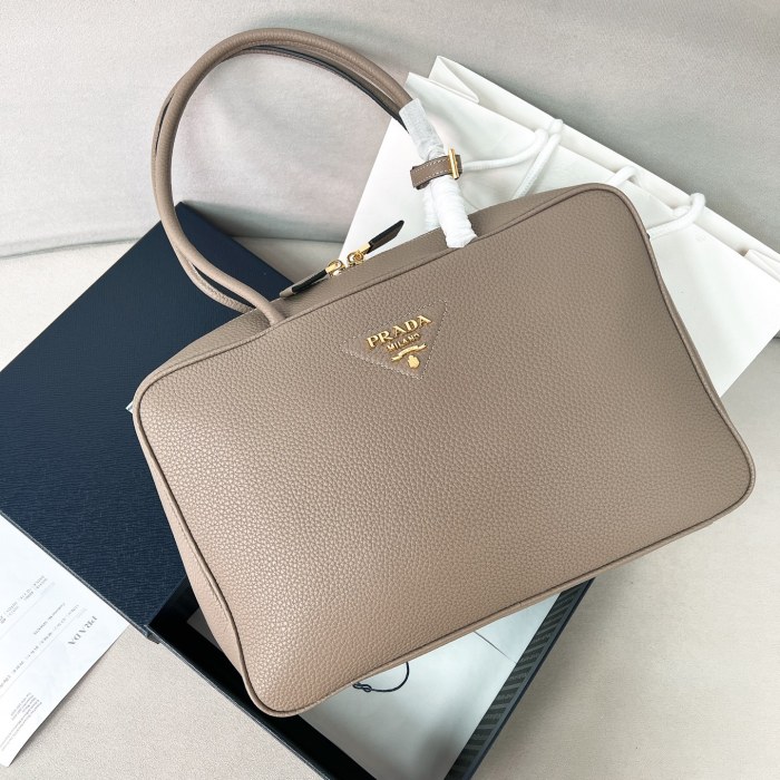 Large leather top-handle bag“35*23*10CM”-0821=