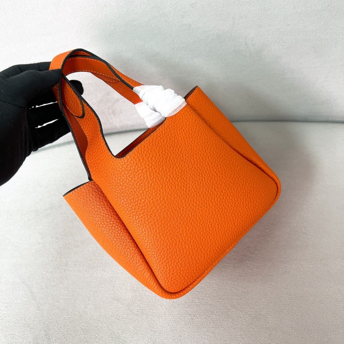 Leather Mini Handbag“15.5*18*10CM”-088=