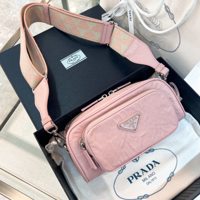Nappa Antique Shoulder Bag“22*10.5*7CM”-0801=