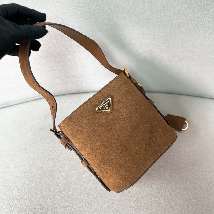 Leather Mini Shoulder Bag“22*22*13CM”-089=