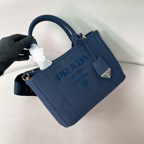 Jardinière small cotton canvas handbag “26*19*15CM”-089=