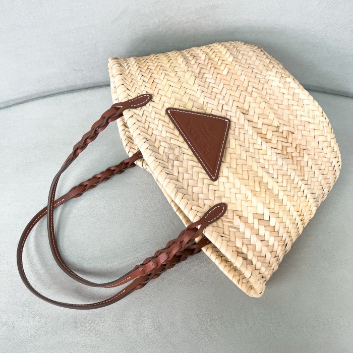 Palmito & Vitello Woven Tote Bag“25*25*18CM”-0811=