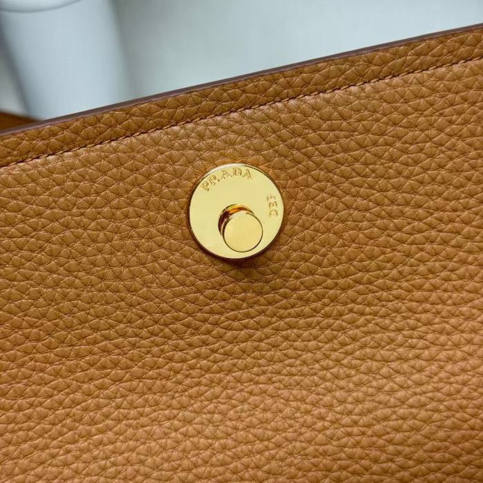 Soft Sound Small Leather Shoulder Bag“26*14*9.8CM”-057=
