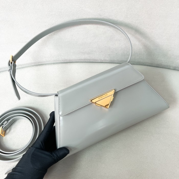 Brushed Leather Handbag“28.5*14*7CM”-0501=