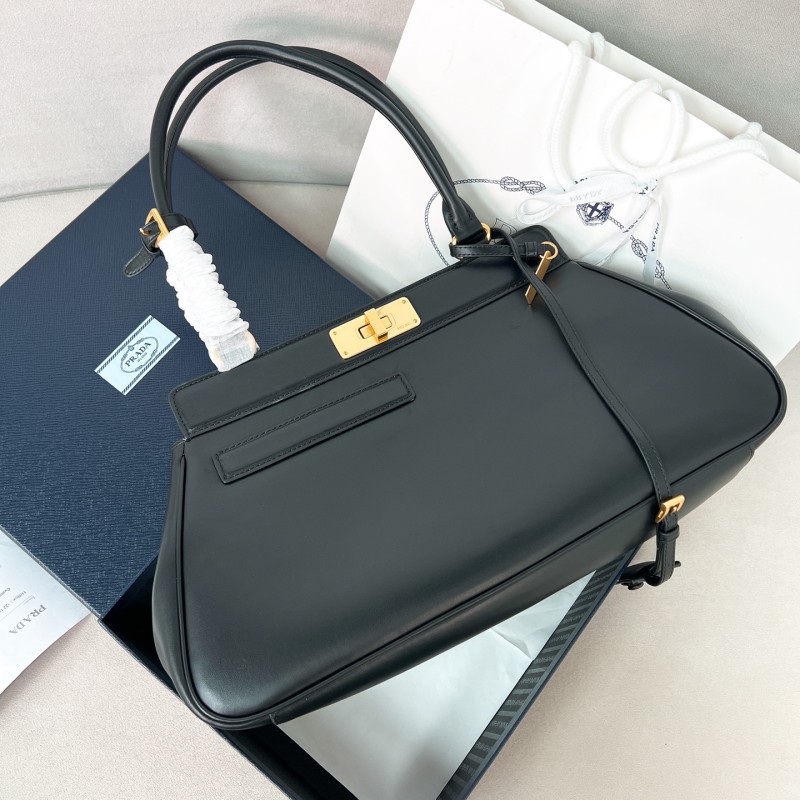 Etude Leather Shoulder Bag“38*21*8CM”-0821=