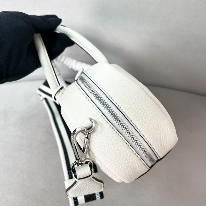 Logo-Embellished Leather Mini Bag“24*12*8.5CM”-0811=