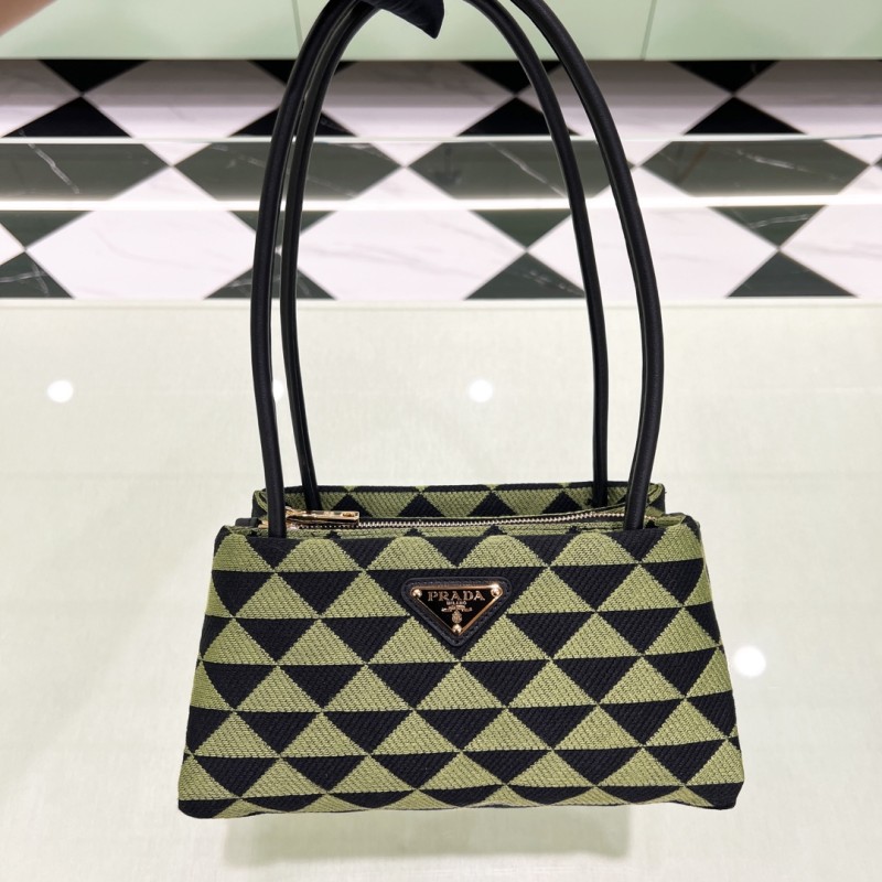 Symbole Embroidered Tote Bag“25*13*13.5CM”-088=