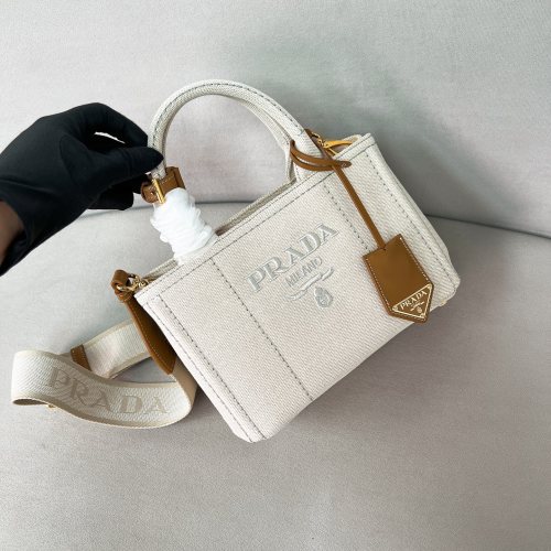 Jardinière cotton canvas mini handbag“22*15*13CM”-088=