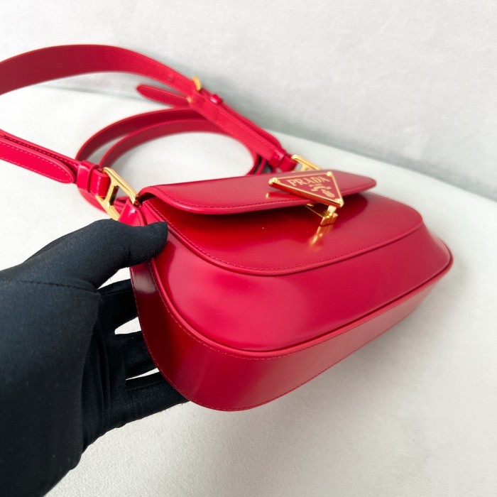 Leather Shoulder Bag“24*11*4CM”-089=