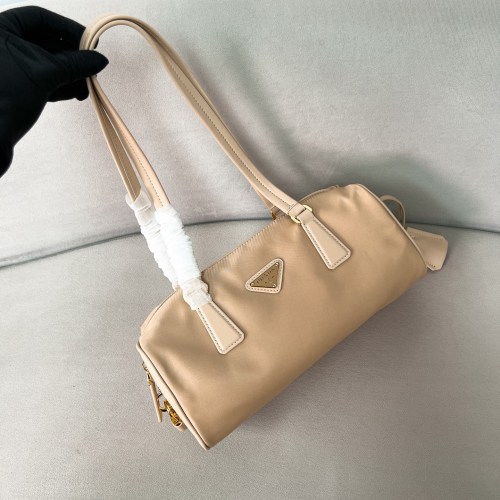 Re-Nylon Top-Handle Bag With Padlock“29*12.5*8CM”-089=
