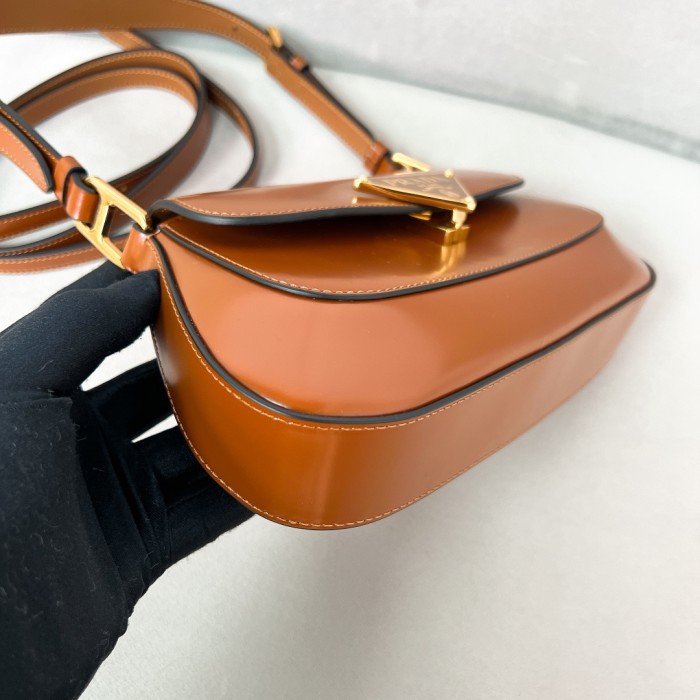 Leather Shoulder Bag“24*11*4CM”-089=