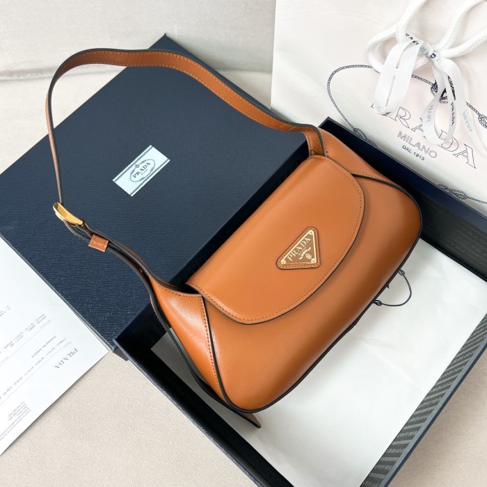 Leather Shoulder Bag“25*5.5CM”-089=