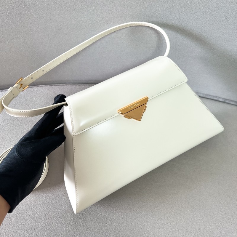 Brushed Leather Handbag“28.5*14*7CM”-0801=