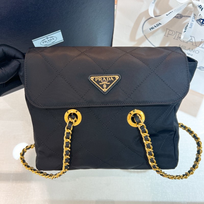 Re-Edition 1995 Chaine Re-Nylon Tote Bag“26*18*6CM”-008=