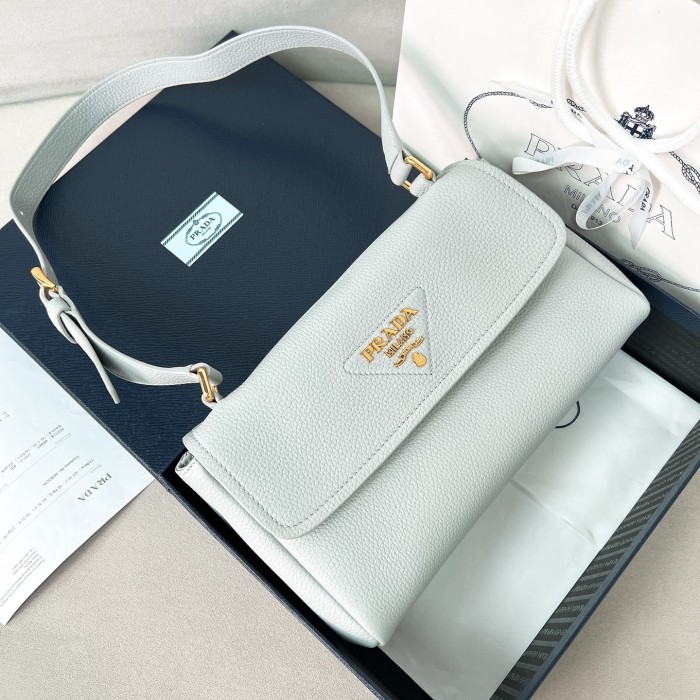 Small Leather Shoulder Bag“26*14*9.5CM”-089=
