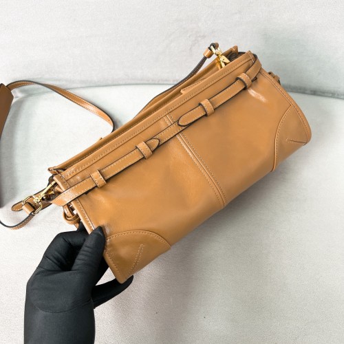 Bonnie Leather Handbag“26*14*12CM”-0501=